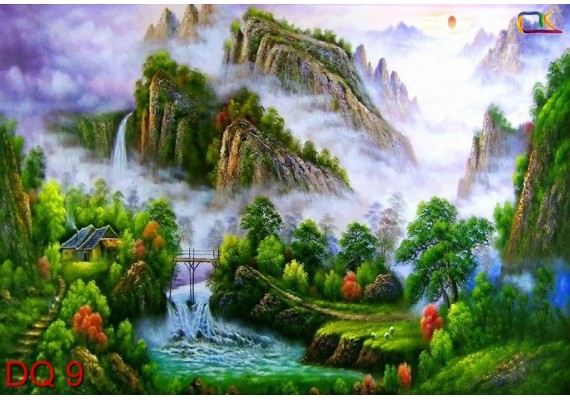 Tranh Đồng Quê DQ9