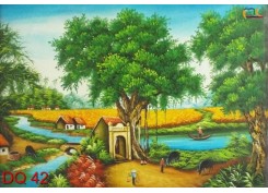 Tranh Đồng Quê DQ42