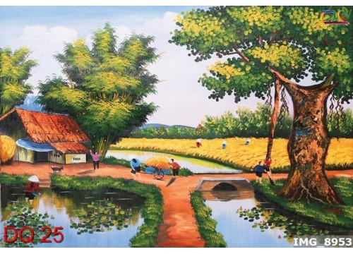 Tranh Đồng Quê DQ25